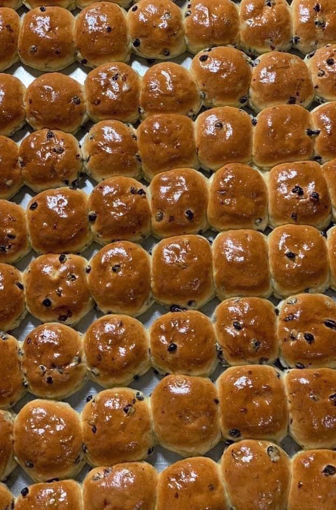 Afbeelding van Hubkes (Gezegende mini krentenbollen)