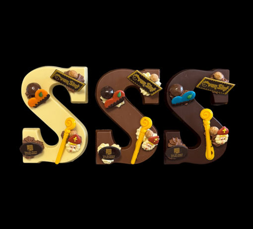 Afbeelding van Chocoladeletter Vorm 200gr