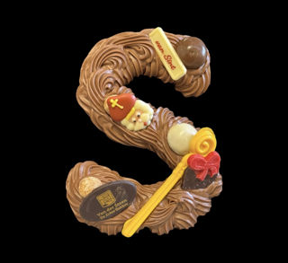 Afbeelding van Chocoladeletter Spuit MELK (150gr)