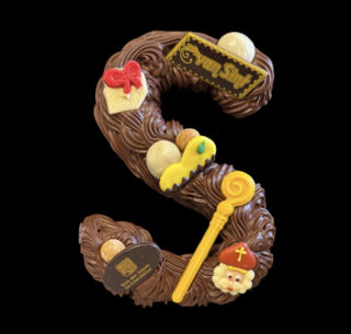 Afbeelding van Chocoladeletter Spuit PUUR (200gr)